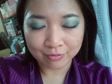 ISMINE78pcPalette-Green Aqua Smokes9-Evening Light