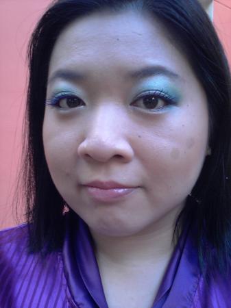 ISMINE78pcPalette-Green Aqua Smokes25-Morning Ligh